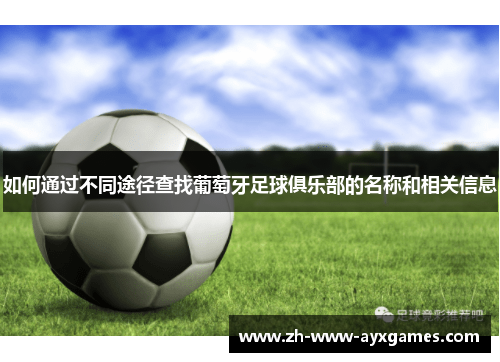 如何通过不同途径查找葡萄牙足球俱乐部的名称和相关信息