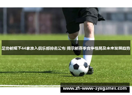 足协新规下44家准入俱乐部排名公布 揭示新赛季竞争格局及未来发展趋势